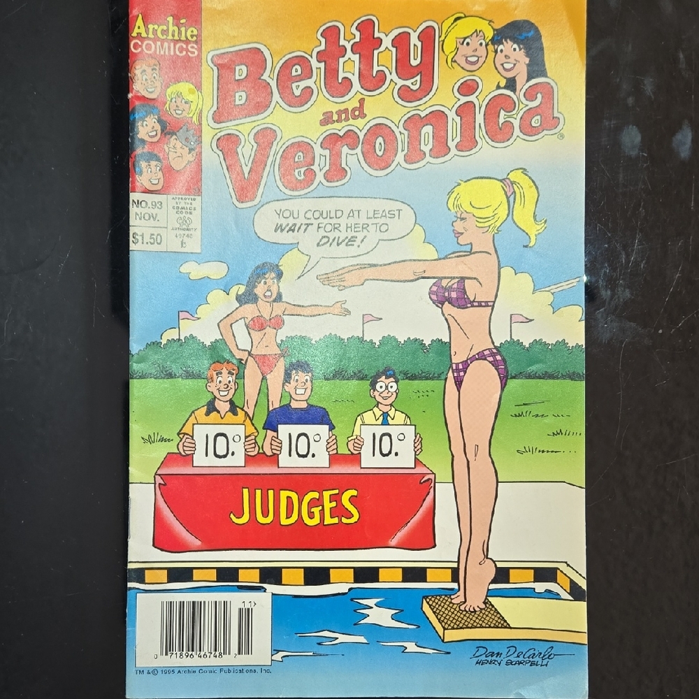 Archie Comics 'Betty and Veronica' Comic Book